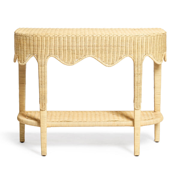 Sally - Rattan Console Table - Natural