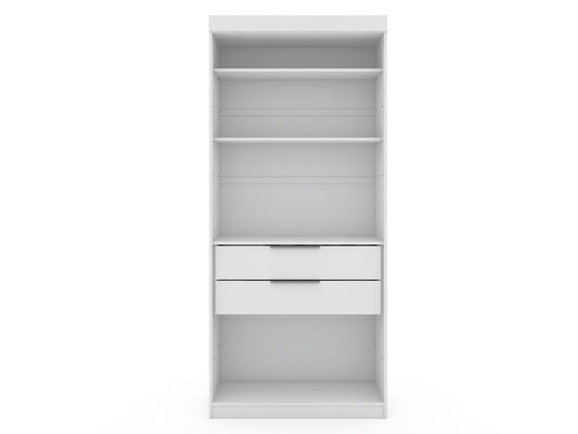 Manhattan Mulberry - Wardrobe Closet With Open Space
