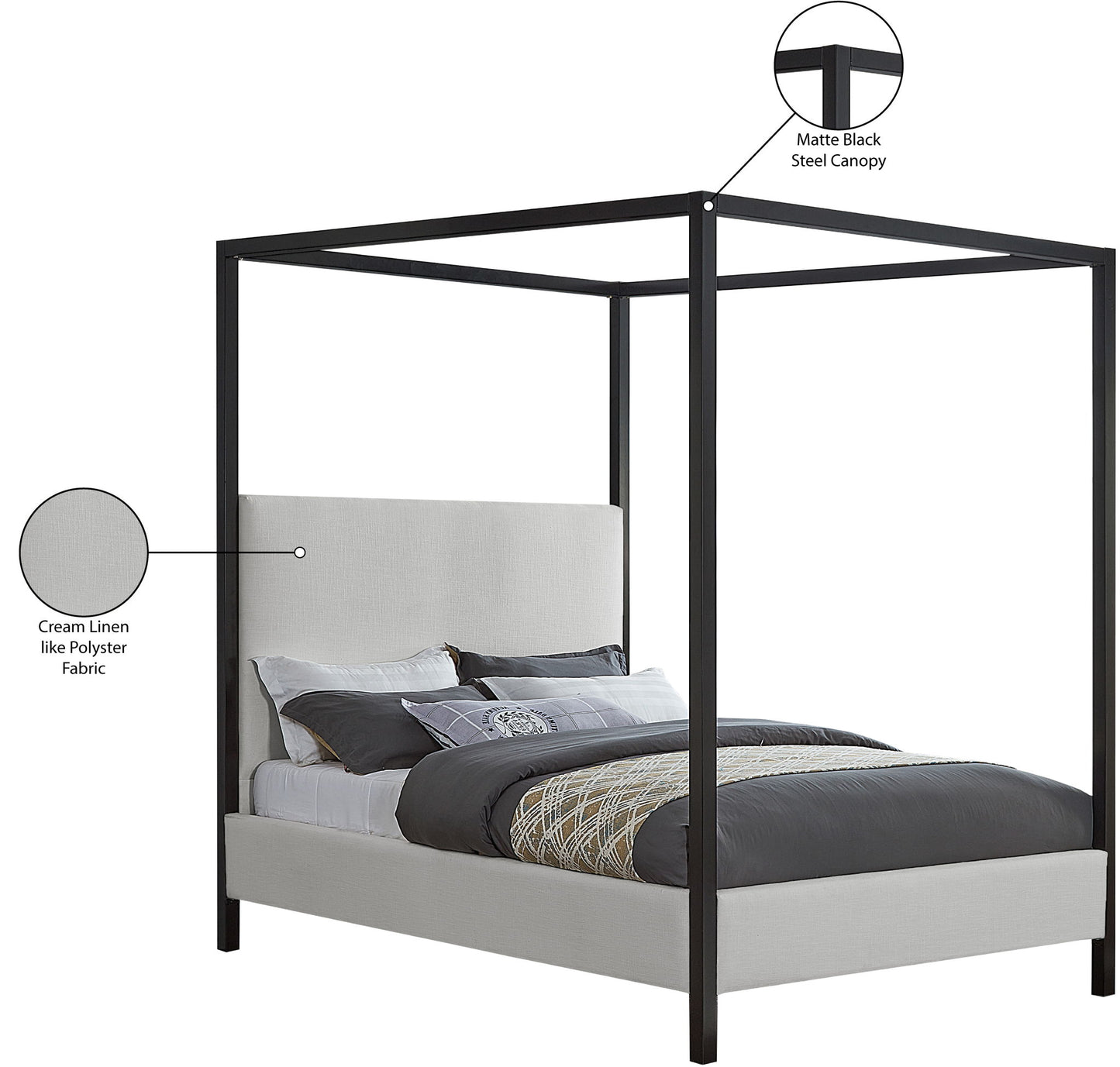 James - Canopy Bed