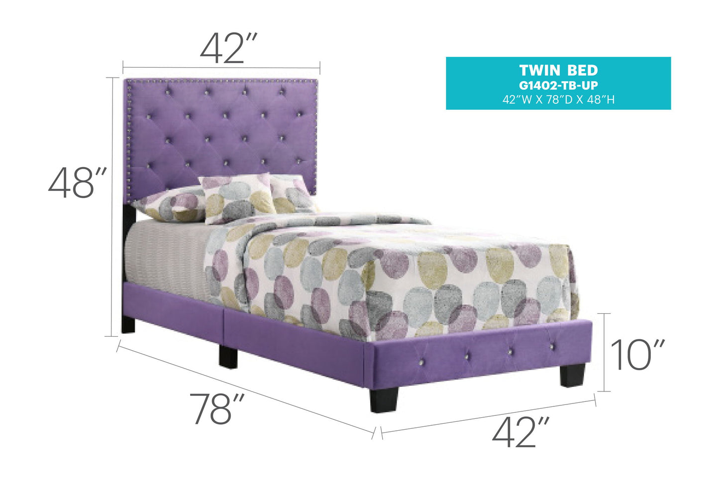 Glory Furniture - Suffolk - Bed