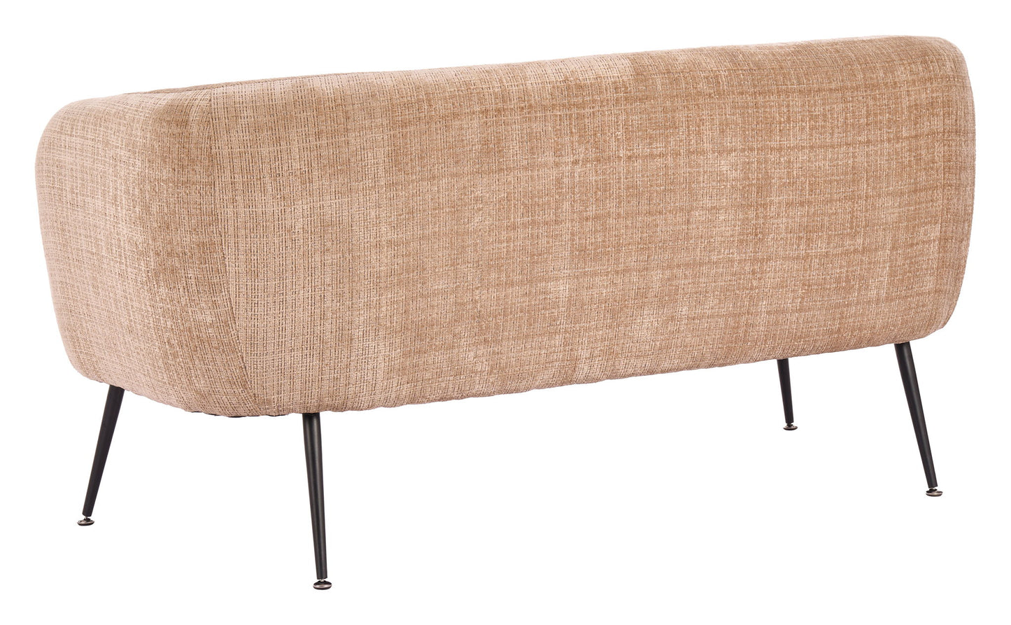 Racine - Loveseat - Linen Beige / Brown