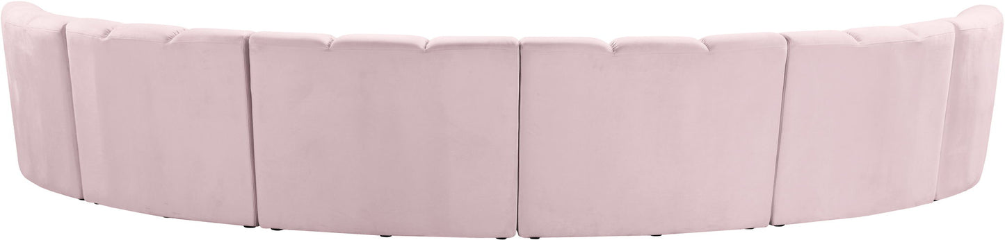 Infinity - 6 Piece Velvet Modular Sectional