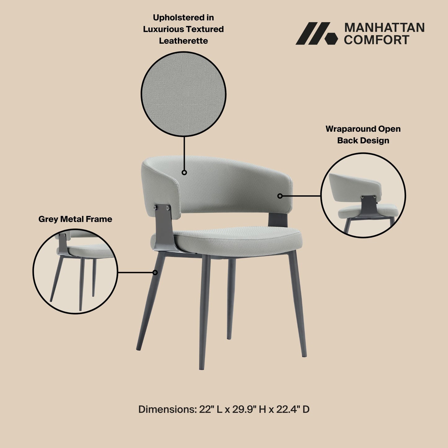 Manhattan Luce - Dining Chair