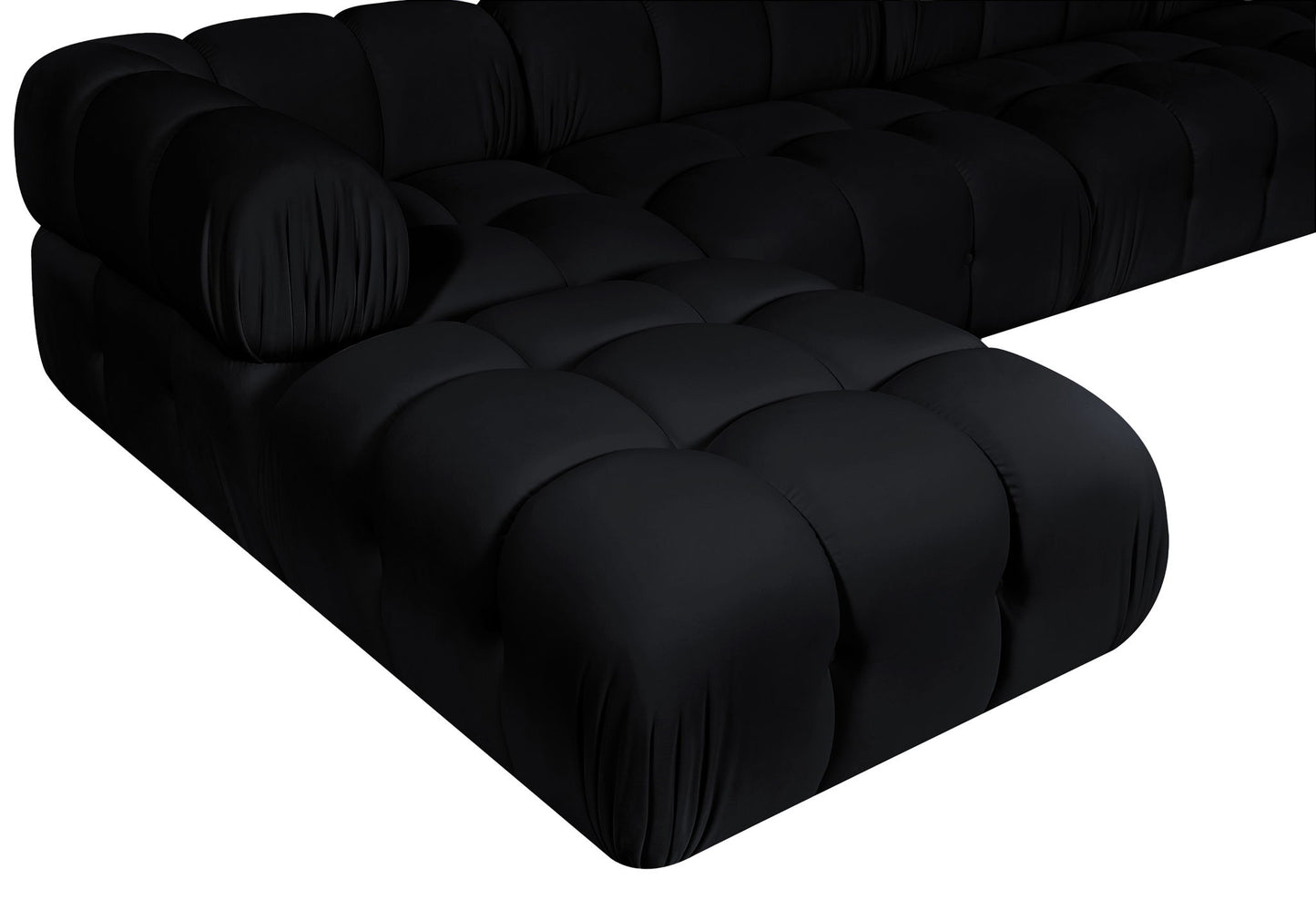 Orin - Fabric Velvet 5 Piece Modular Sectional