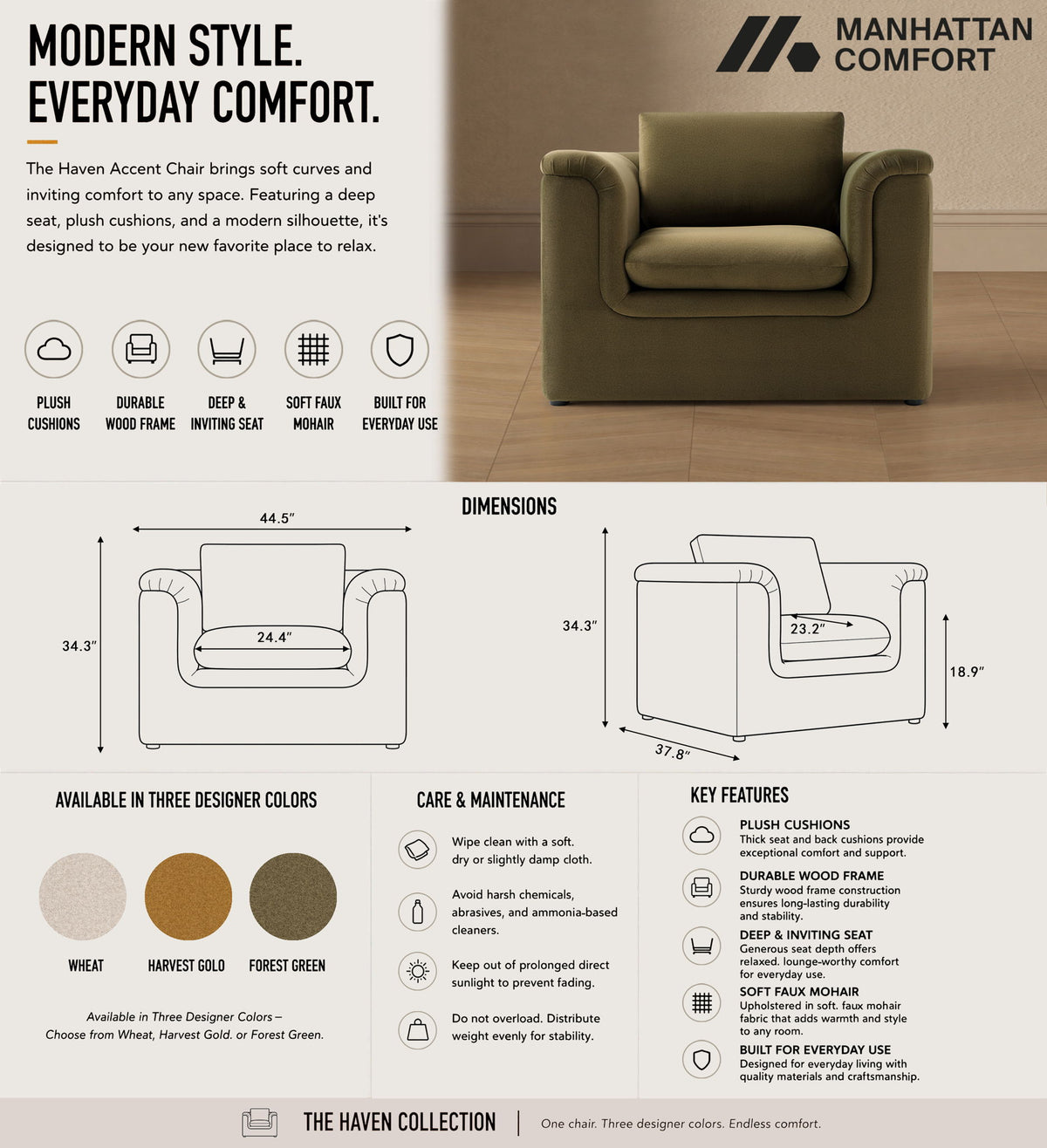 Manhattan Haven - Accent Armchair