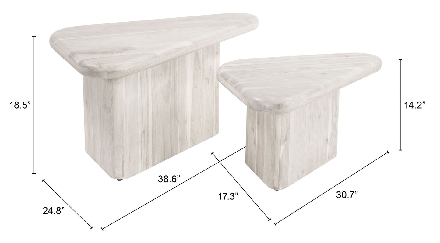 Navidic - Coffee Table Set - Natural
