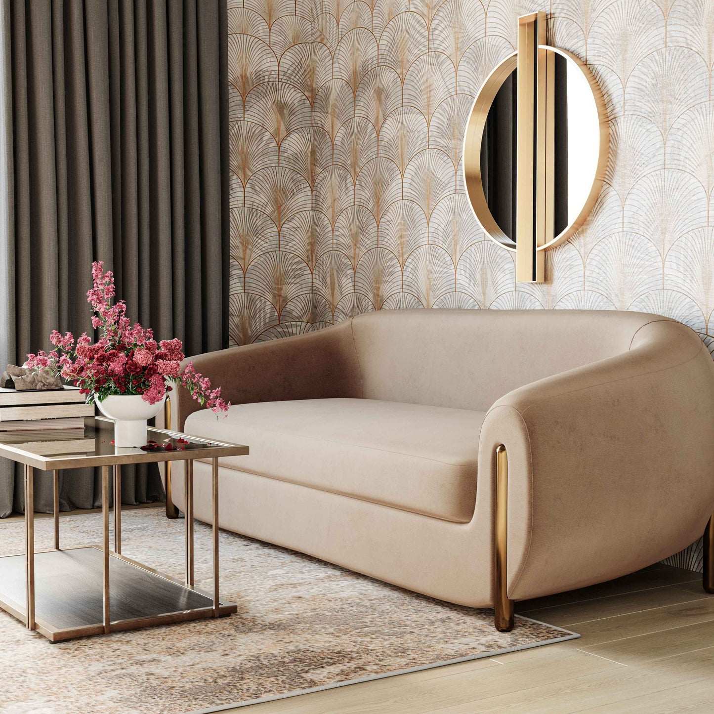 Lina - Textured Sofa