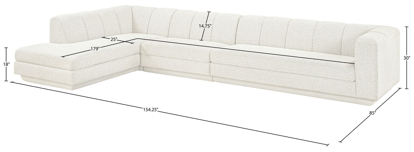 Modari - Sectional - Cream