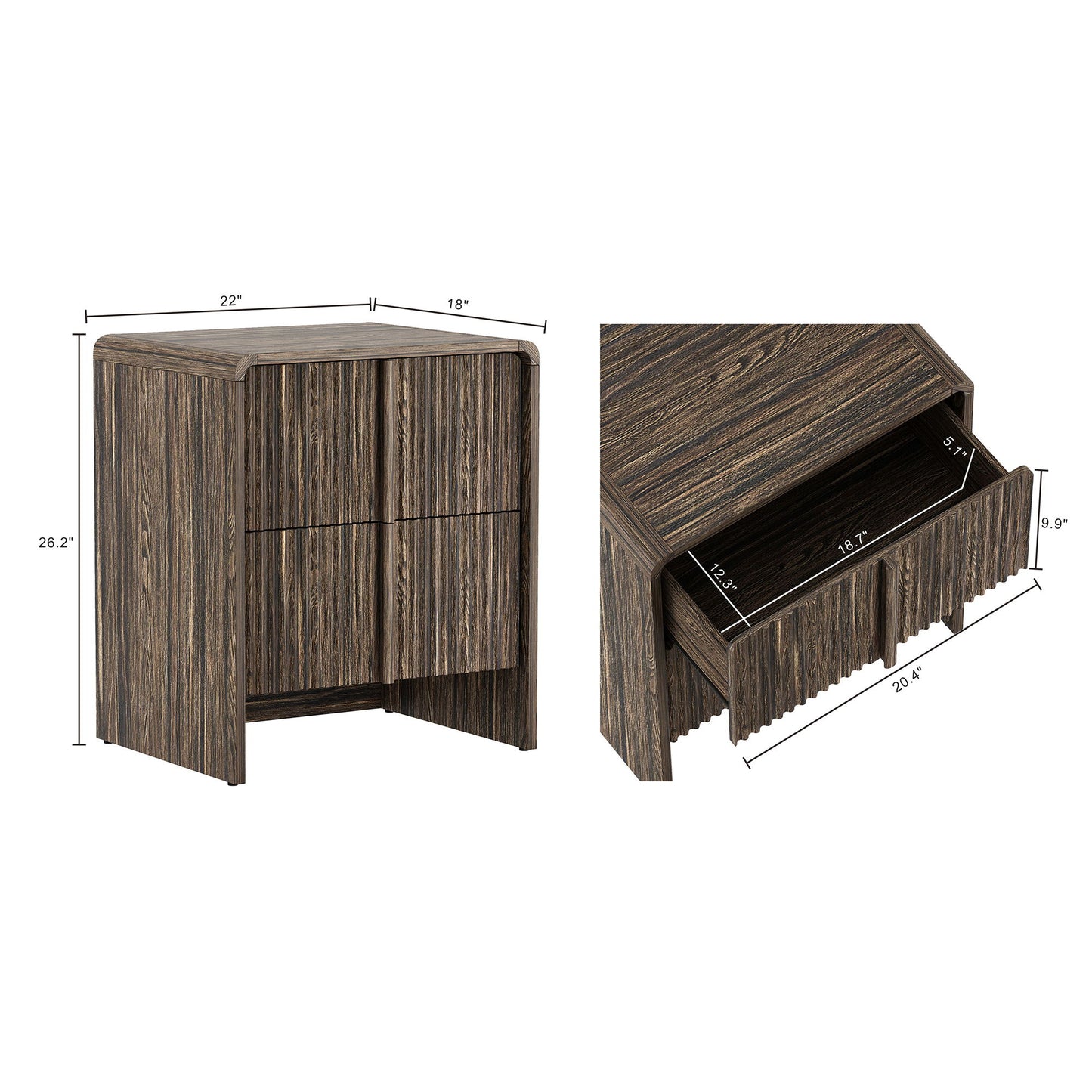 Manhattan Novara - Nightstand