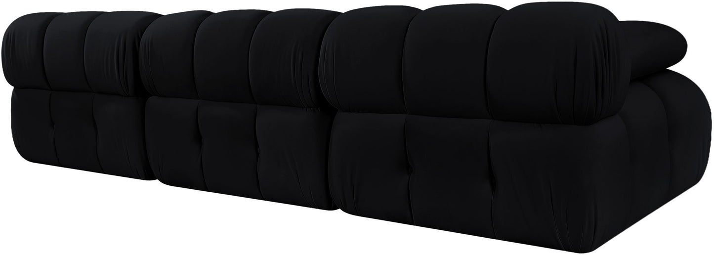 Orin - Velvet 3 Piece Modular Sofa
