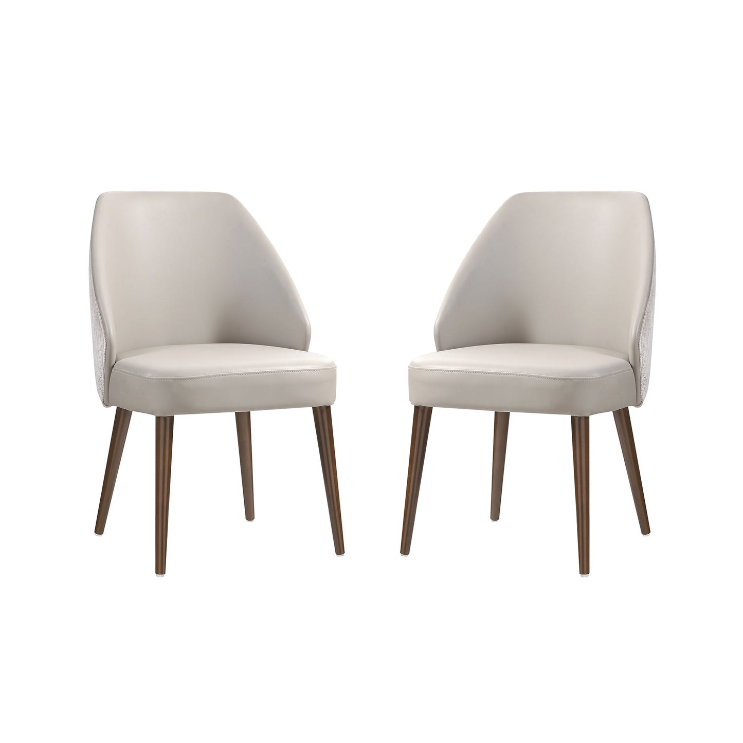Manhattan Solace - Wood Upholstered Dining Side Chair (Set of 2)