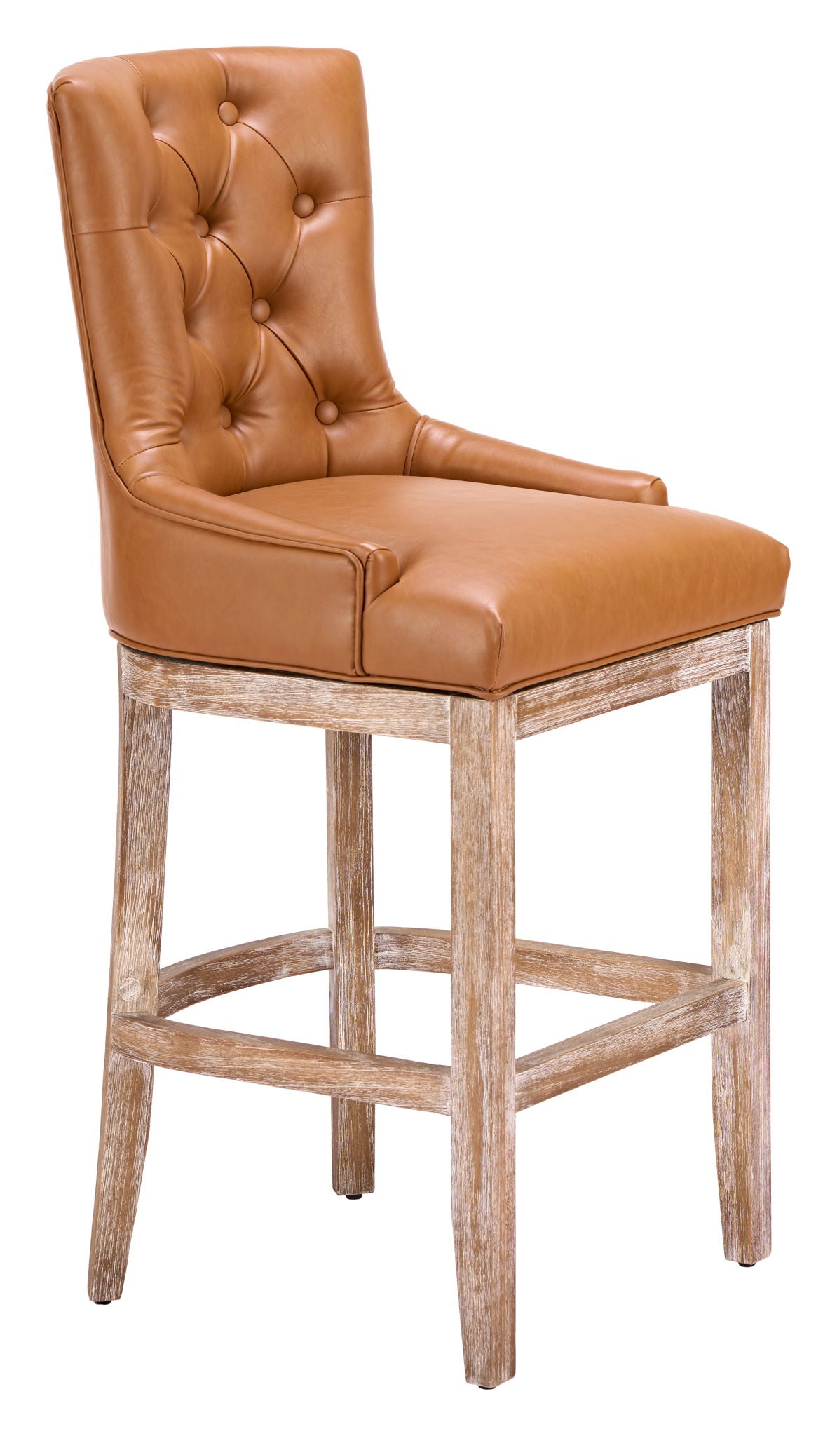 Nuby - Swivel Barstool - Brown