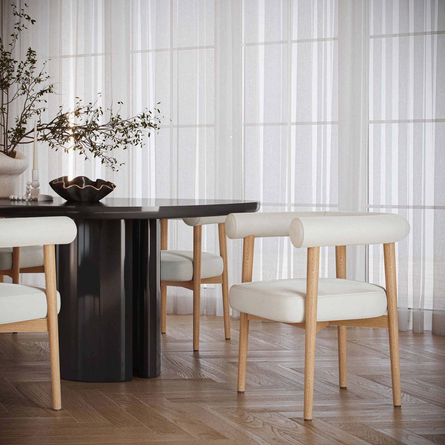 Spara - Faux Leather Dining Chair