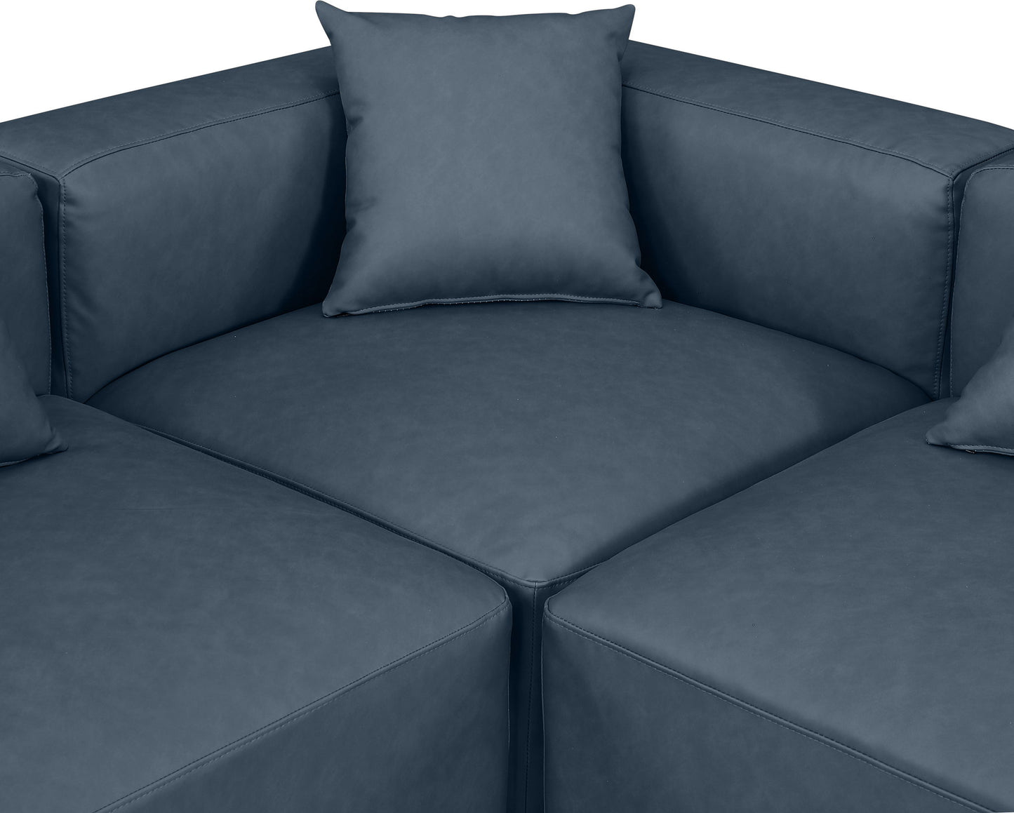Cube - 5 Piece Modular Corner Armless Sectional