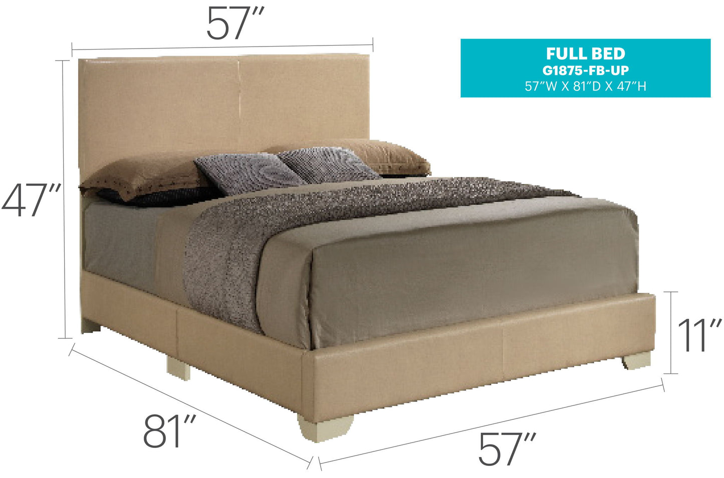 Glory Furniture - Aaron - Bed