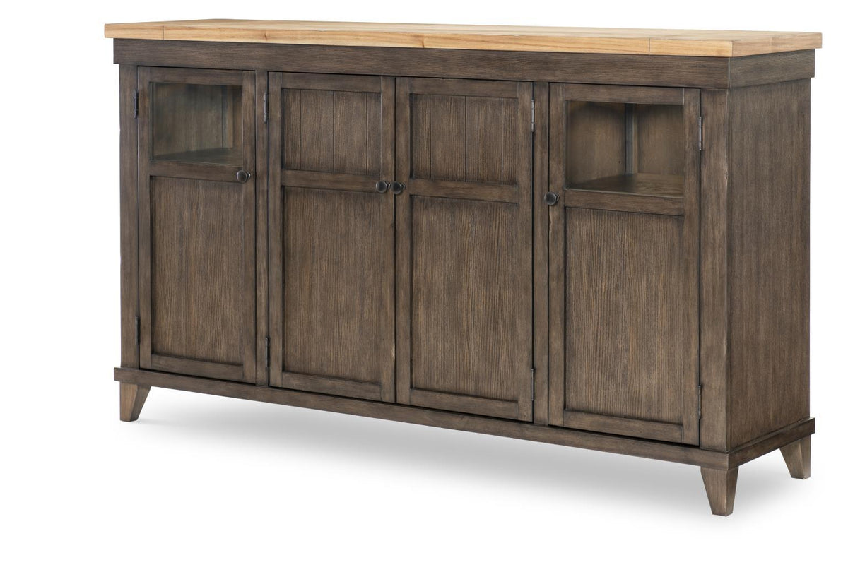 XXX's And OOO's - Credenza - Two Tone
