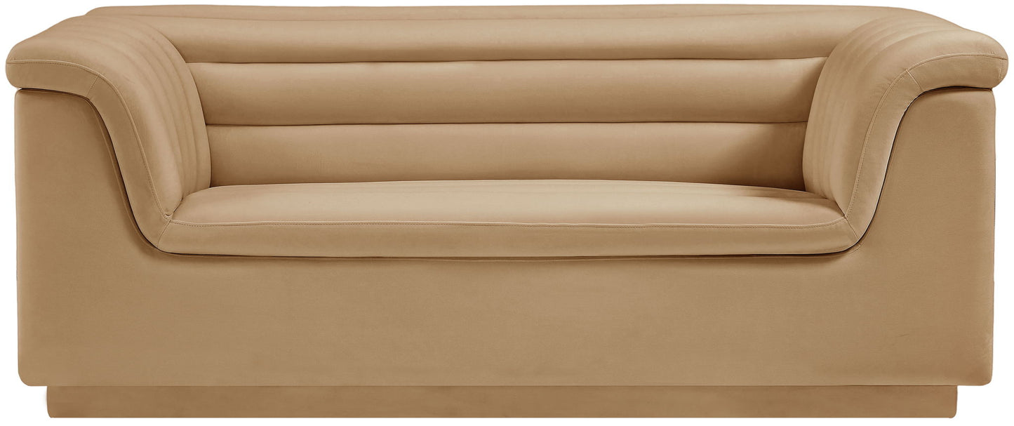 Cascade - Velvet Loveseat