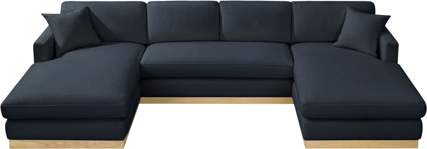 Johanna - 3 Piece Sectional - Natural Base