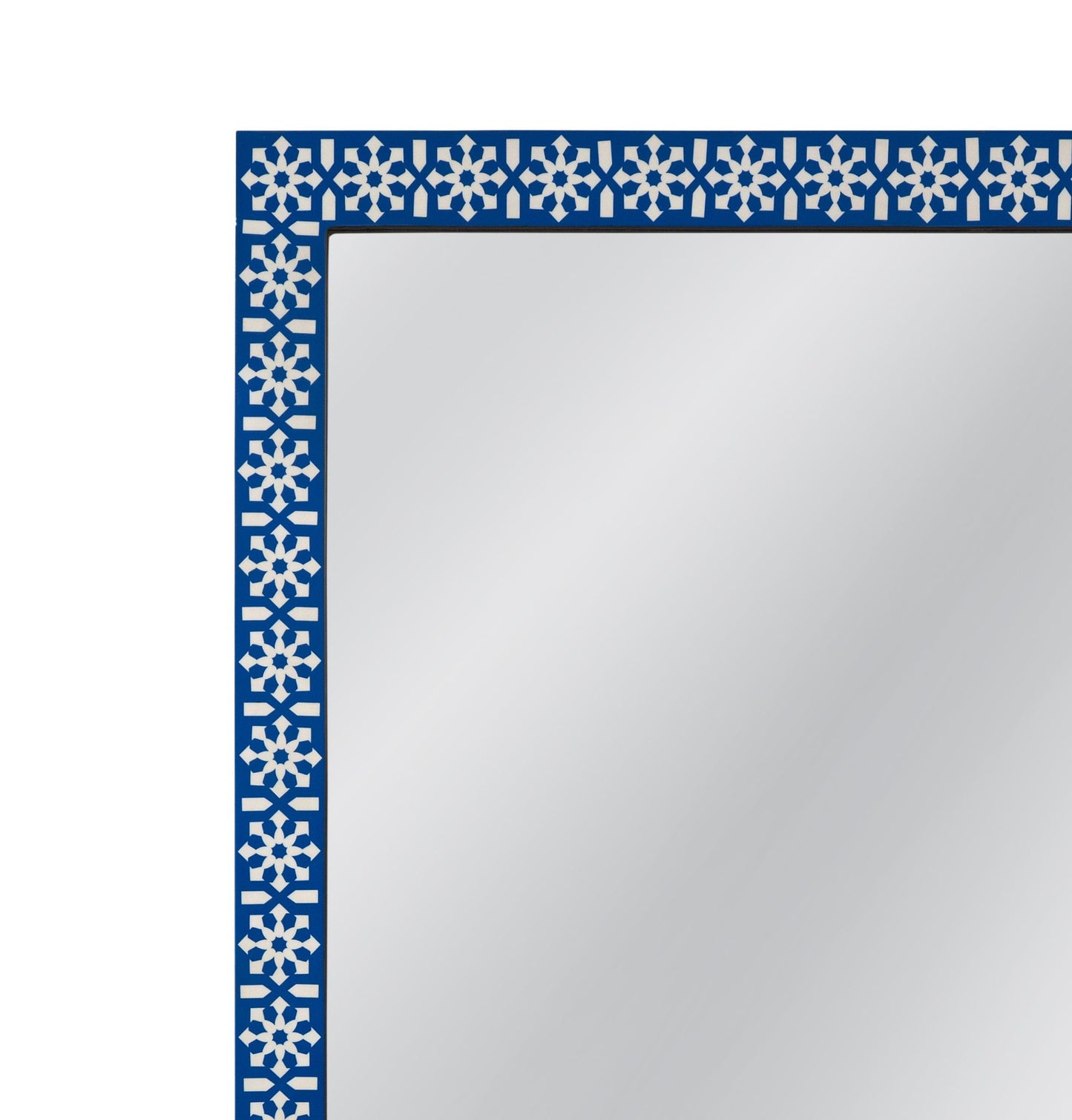 Kamal - Floor Mirror - Blue