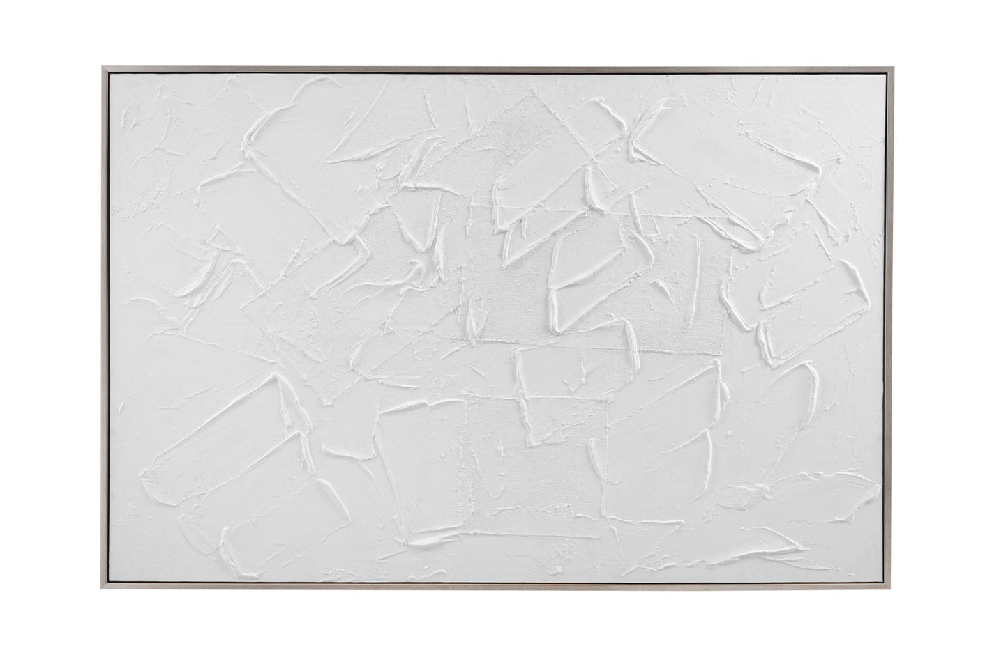 Paradisio Framed Canvas - White
