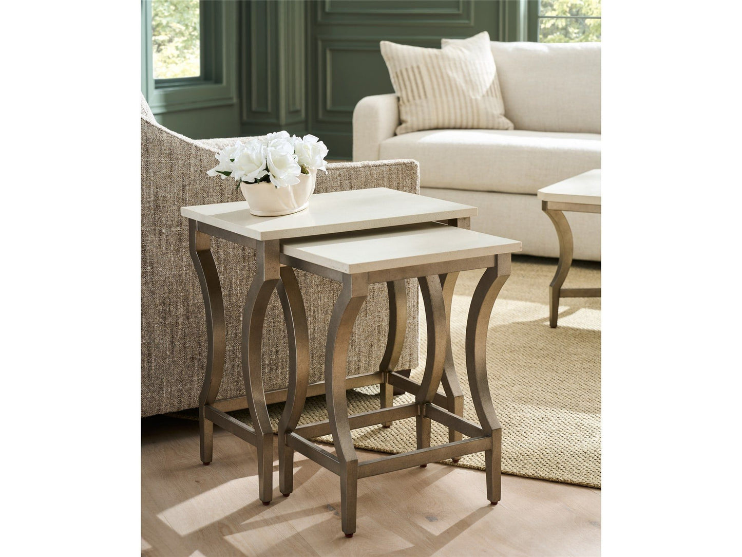 Birchaven - Nesting Tables - White