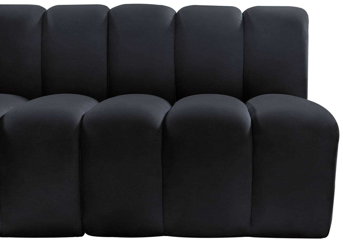 Arc - Velvet 4 Seats Modular Sofa
