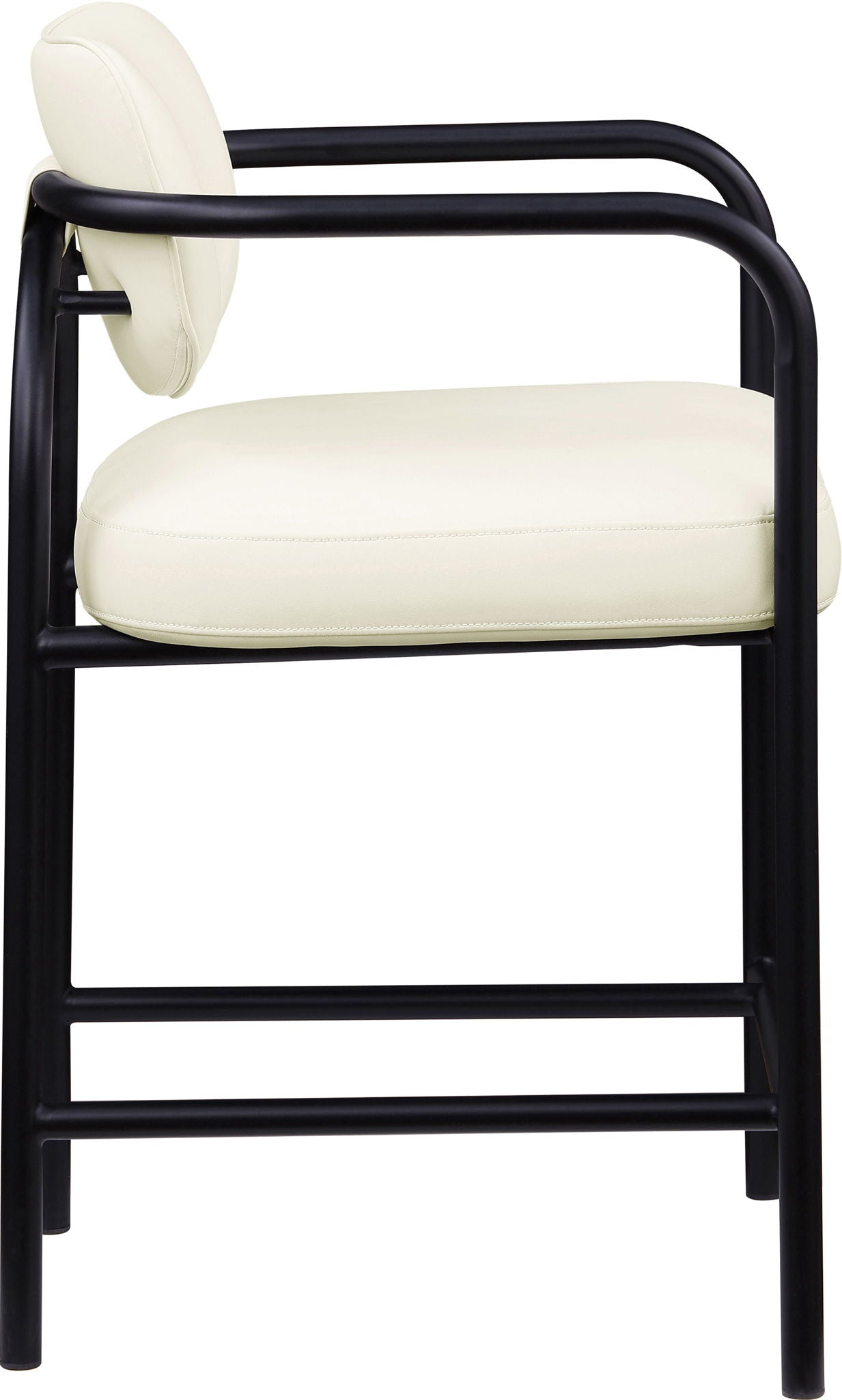 Serava - Vegan Leather Upholstered Bar Stool
