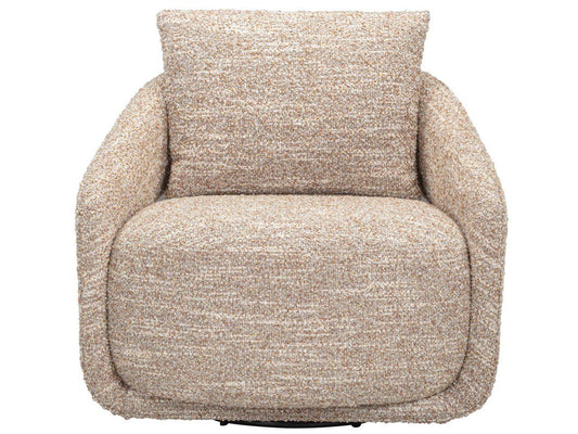 Elio - Lounge Chair - Beige / Gray