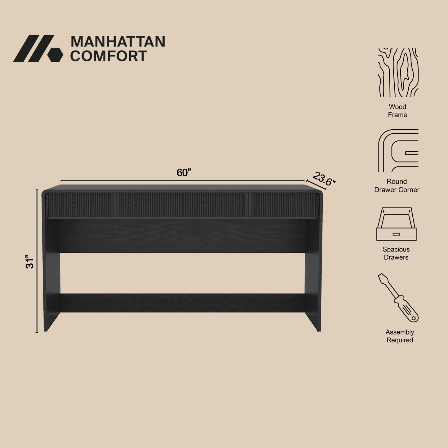 Manhattan Novara - Writing Desk