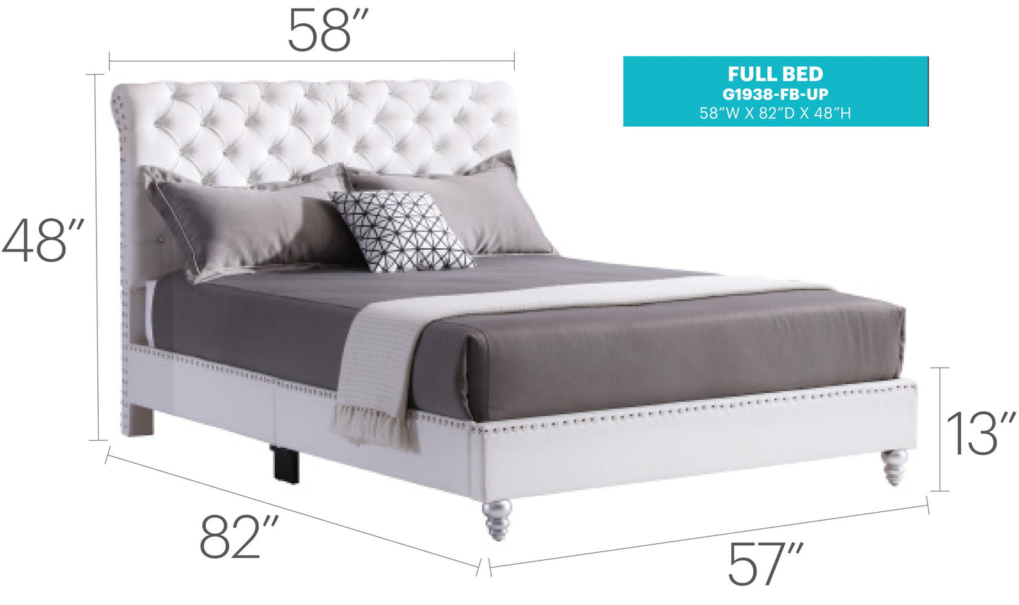 Glory Furniture - Maxx - Tufted Upholstered Bed
