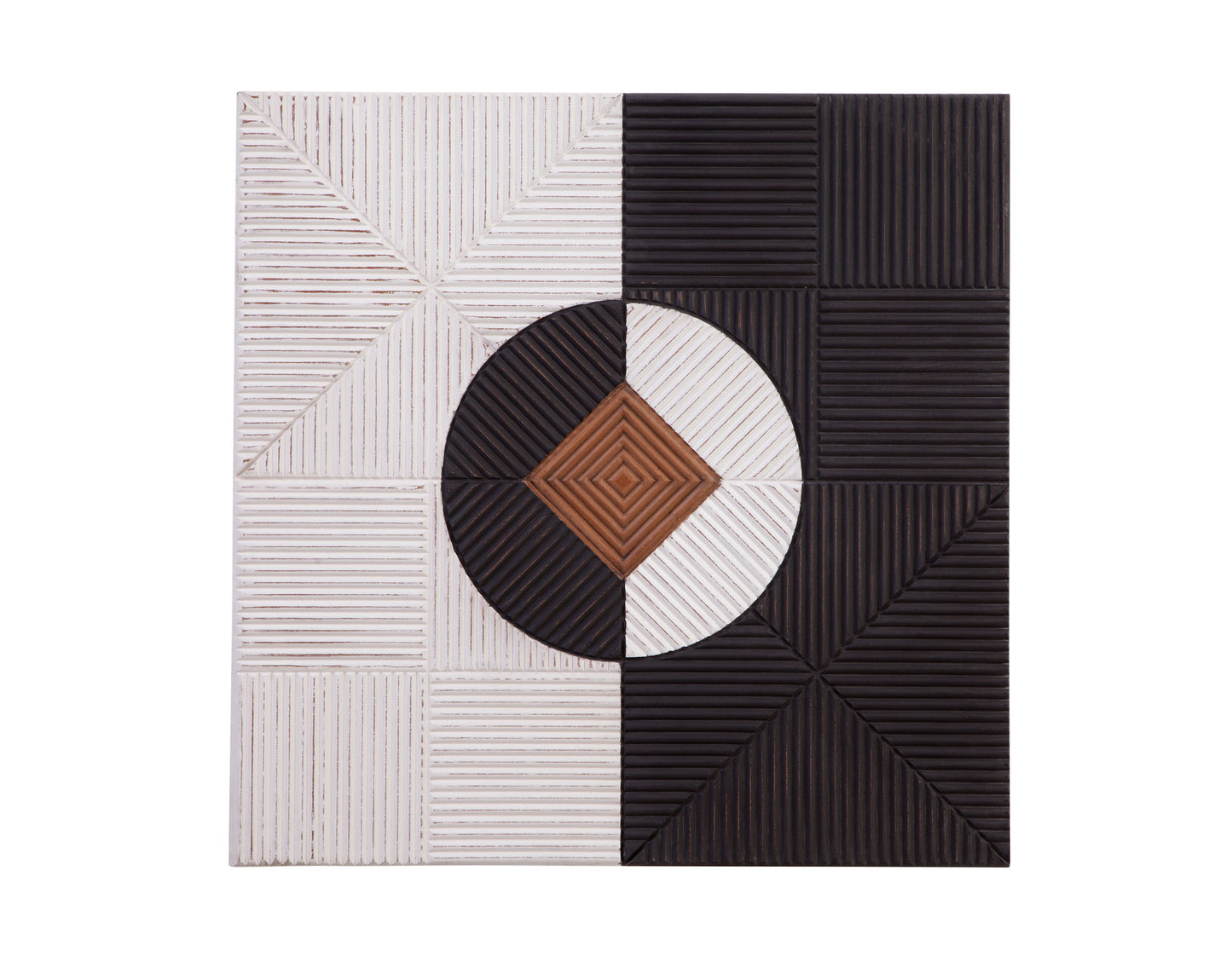 Mercury Wall Hanging - White / Black