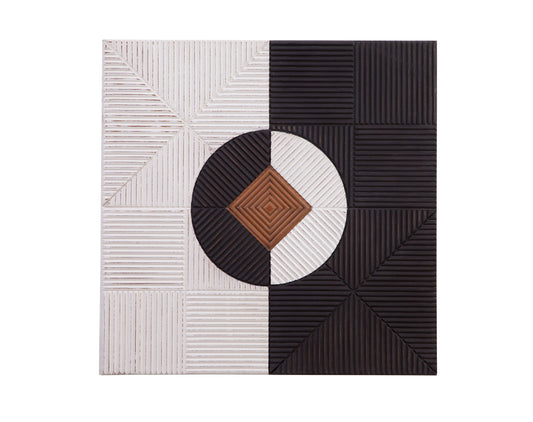 Mercury Wall Hanging - White / Black