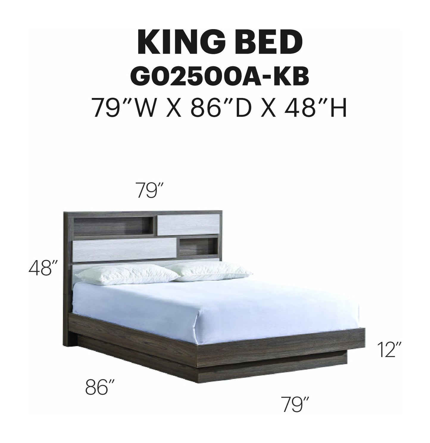 Glory Furniture - Aberdeen - Bed