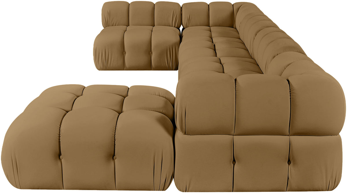 Orin - 6 Piece Modular Sectional (3 Modular Chairs, 2 Corner Chairs & Ottoman)