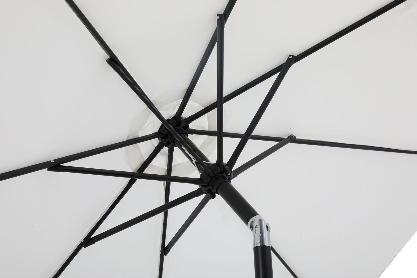 Fiji - Aluminum Patio Umbrella With Square Black Base