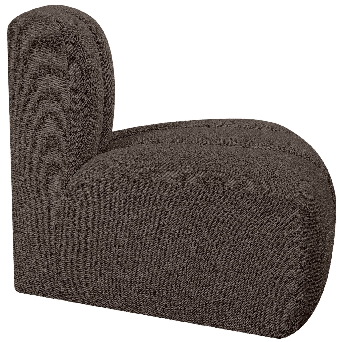 Arc - Boucle Fabric Reverse Corner