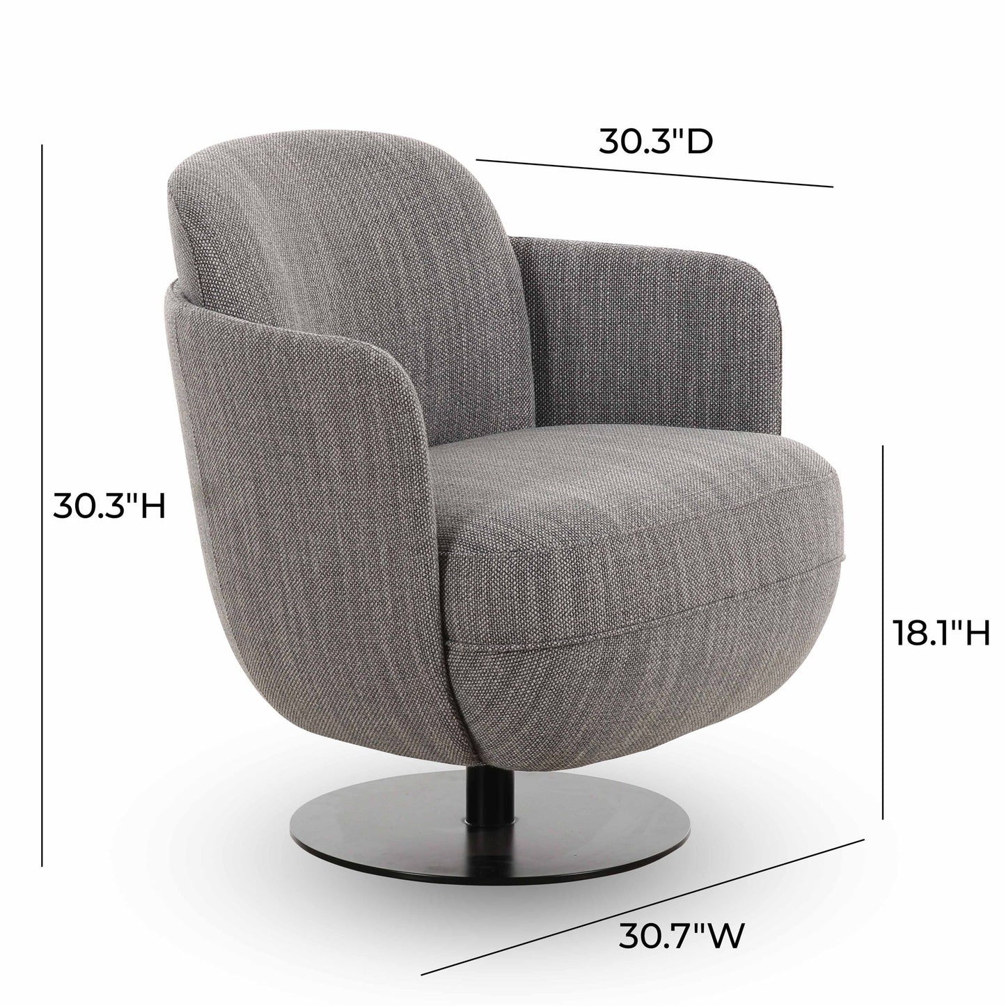 Solange - Swivel Chair