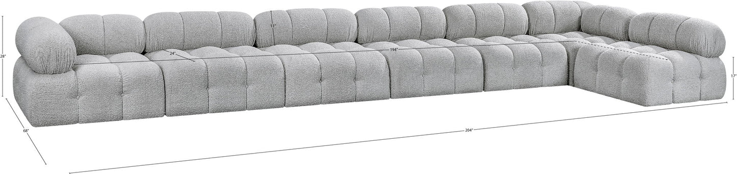 Ames - 7 Piece Modular L-Shaped Sectional