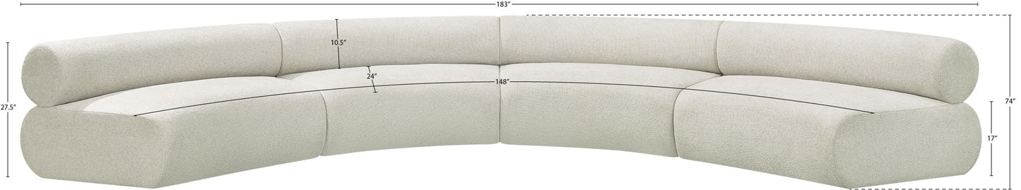 Bale - 4 Piece Modular U-Shaped Sofa