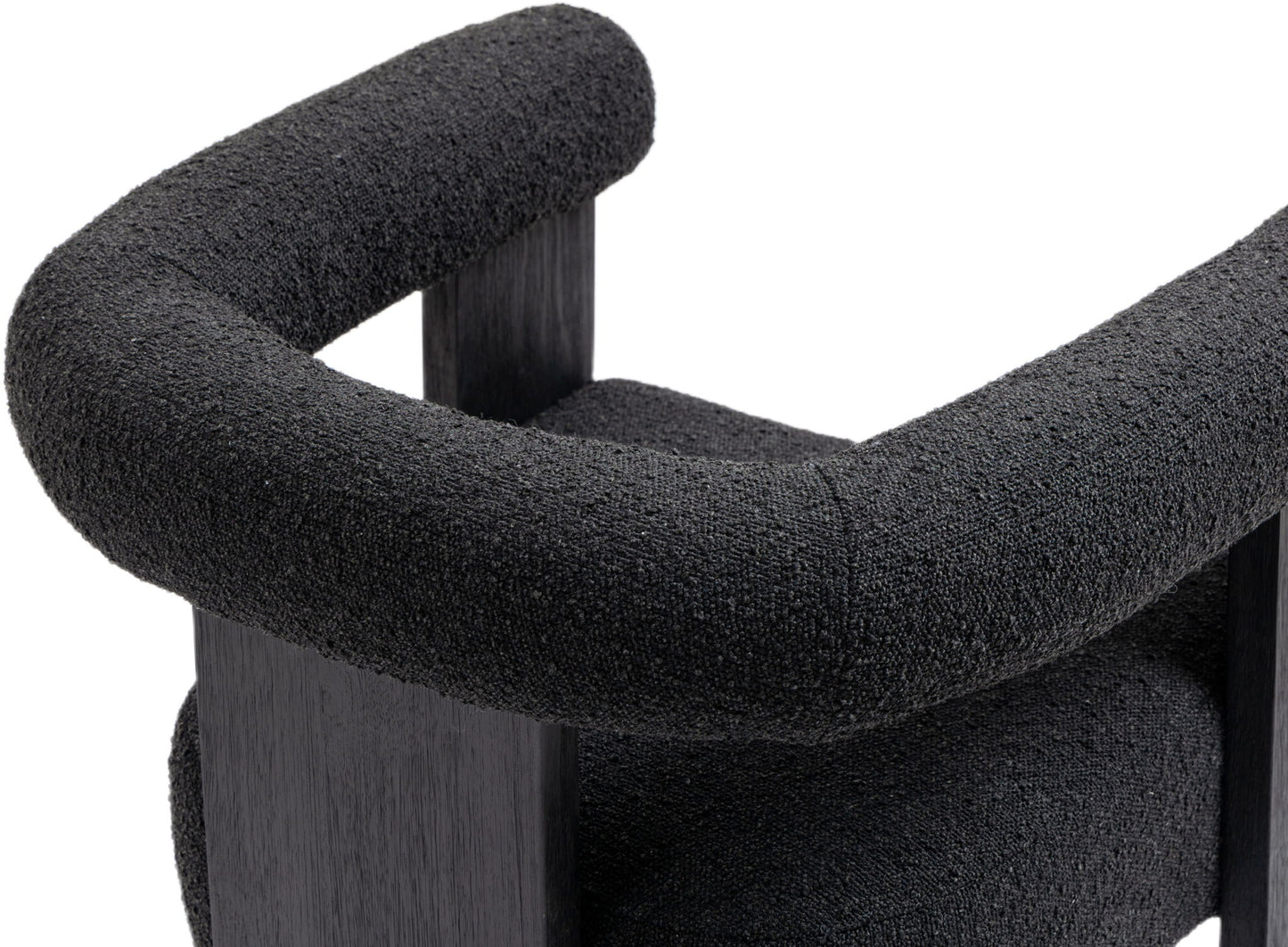 Barrel - Dining Chair - Black Legs