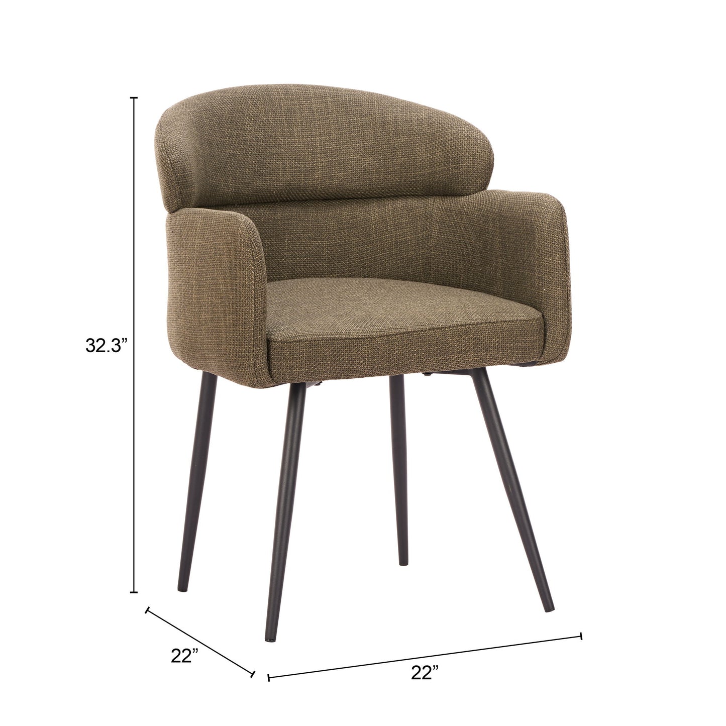 Musgo - Dining Chair (Set of 2) - Green