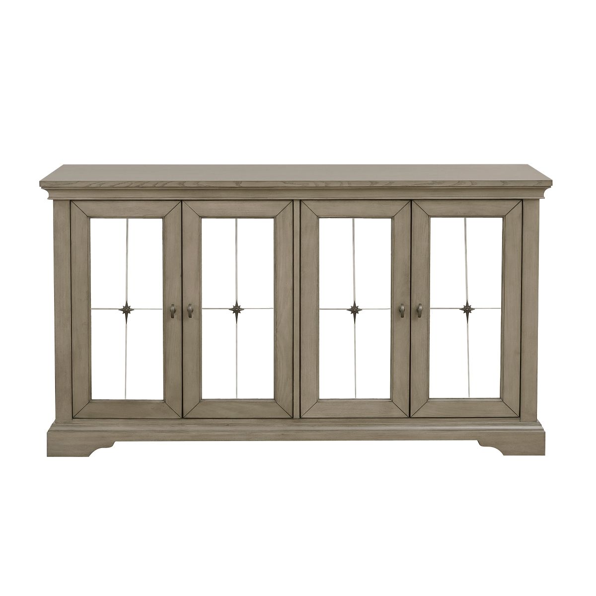 Vermillion Server with Mirrored Door