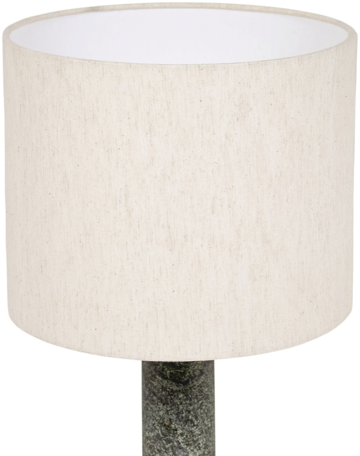 Opaline - Linen Textured Fabric And Brass Table Lamp