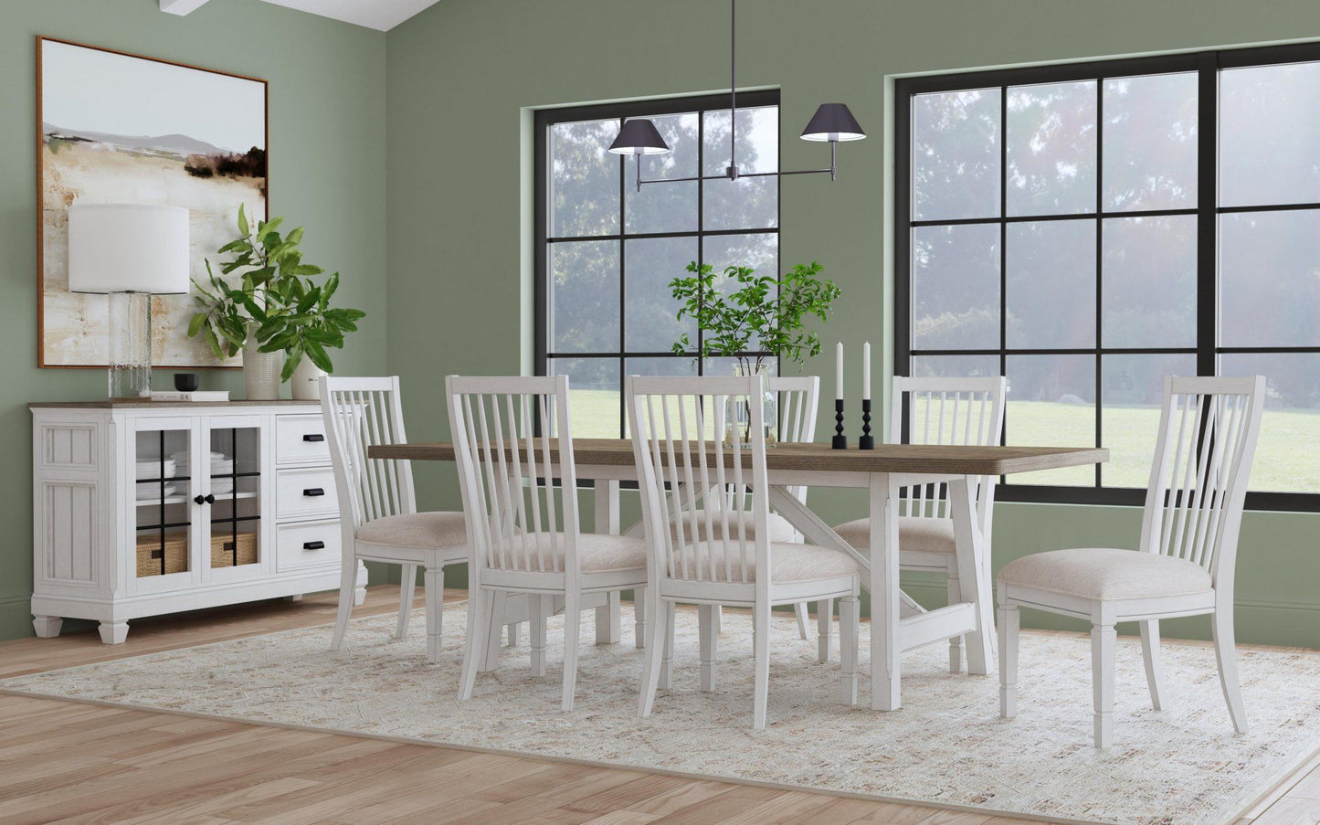 Melody - Upholstered Dining Chair (Set of 2) - White