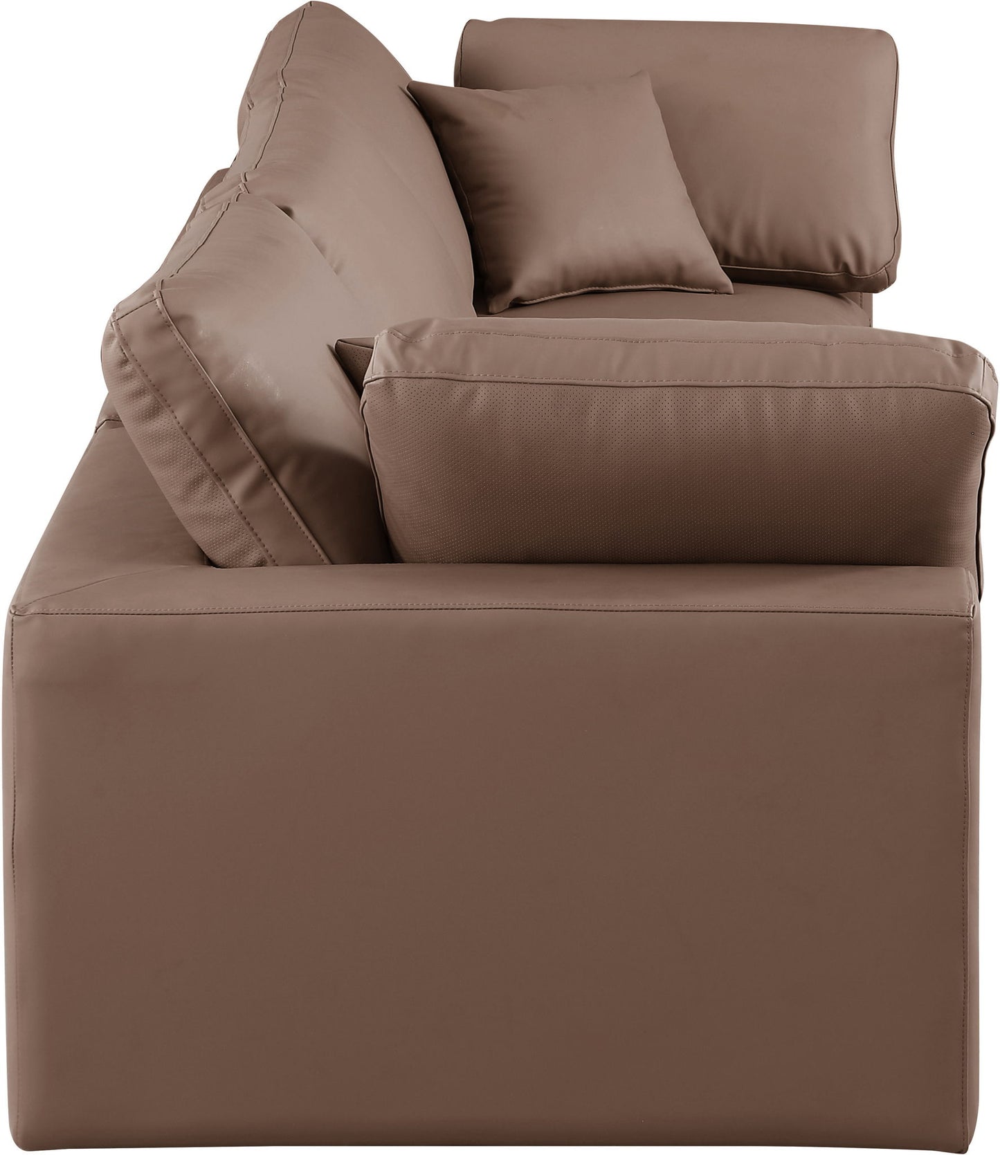 Comfy - Faux Leather Modular Sofa 3 Seats