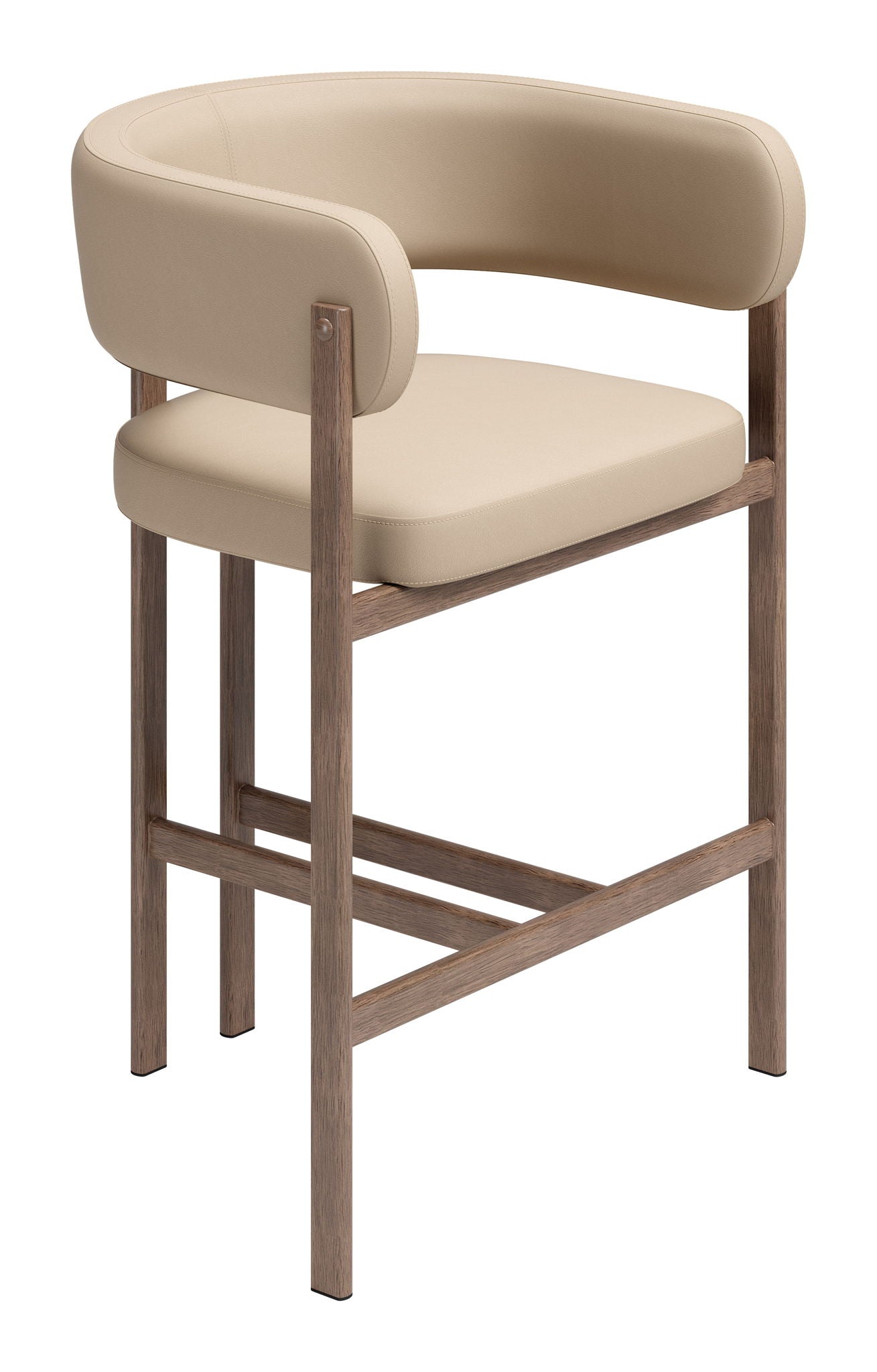 Ruge - Counter Stool (Set of 2) - Beige