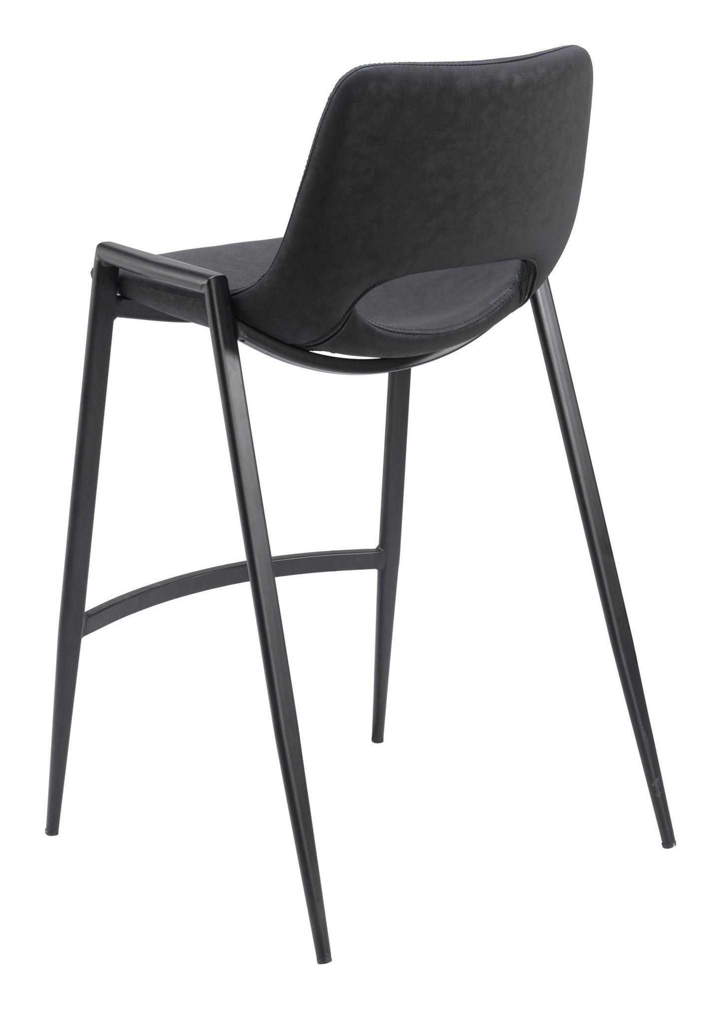 Desi - Counter Chair With Black Legs (Set of 2)