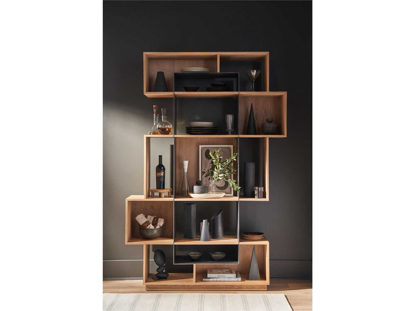 New Modern - Jaxon Etagere - Light Brown