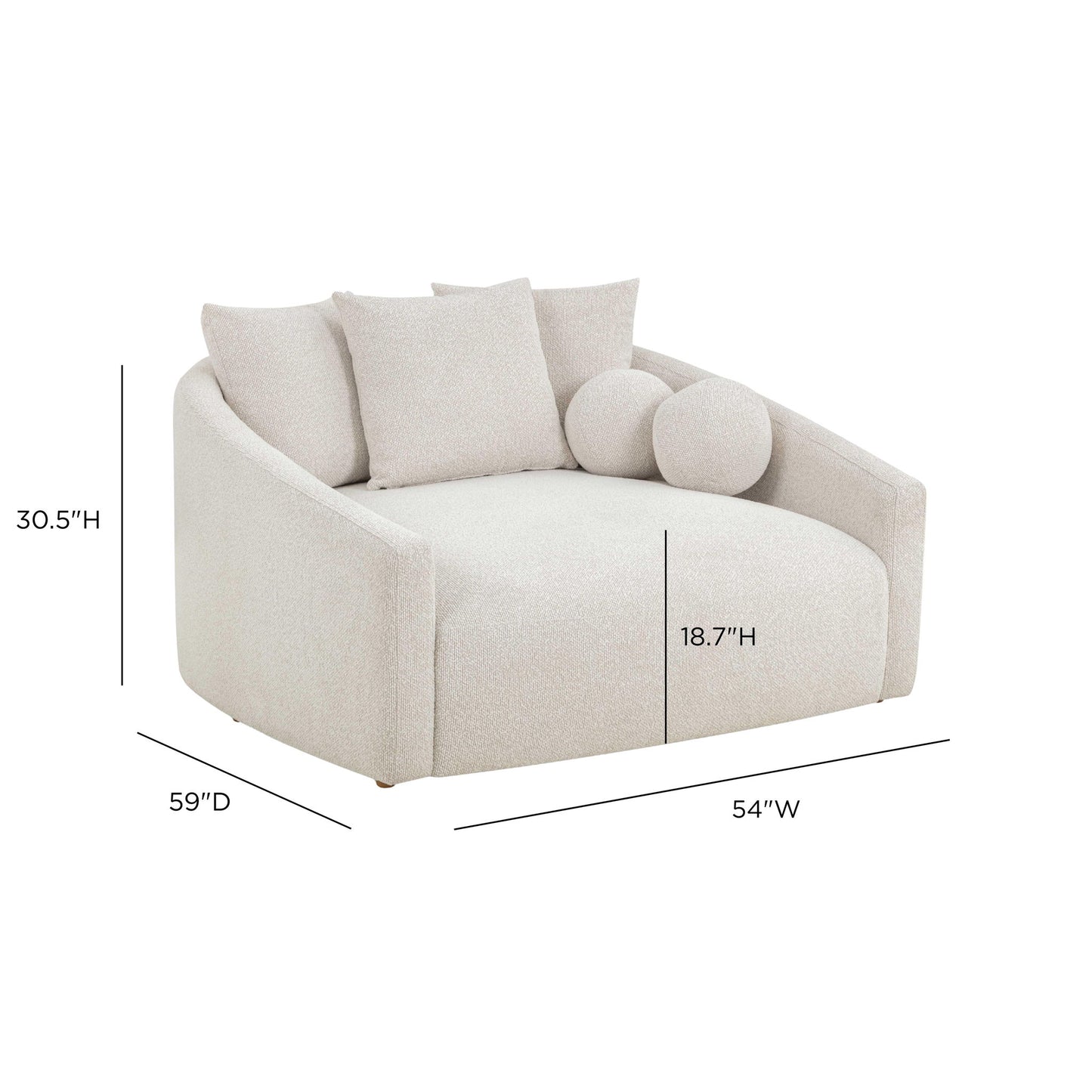 Hanim - Boucle Daybed