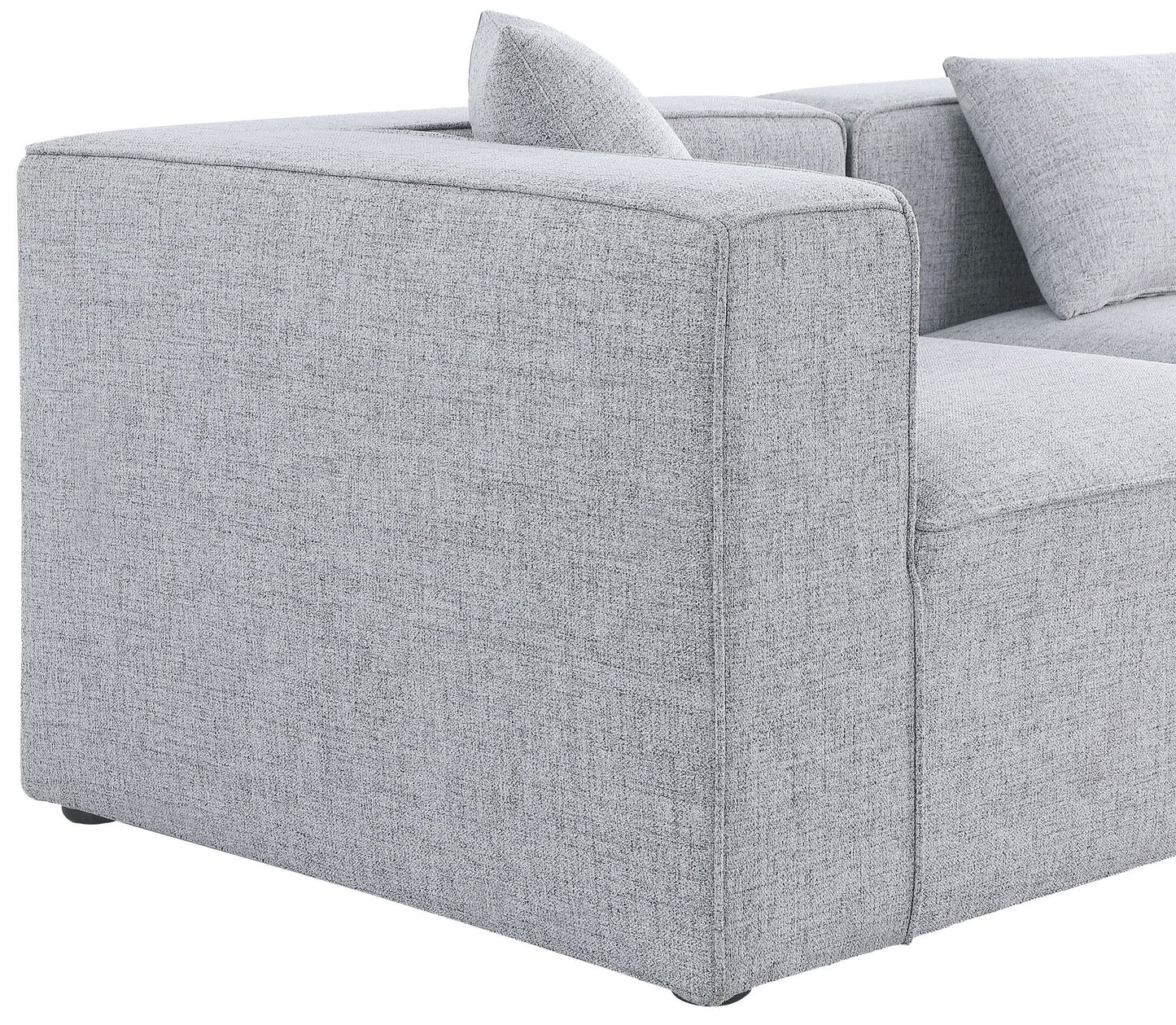 Cube - Linen 6 Piece Modular Sectional